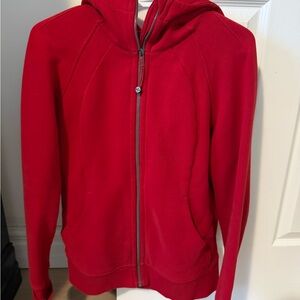 lululemon athletica Red Hoodie